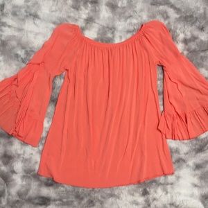 boutique coral top